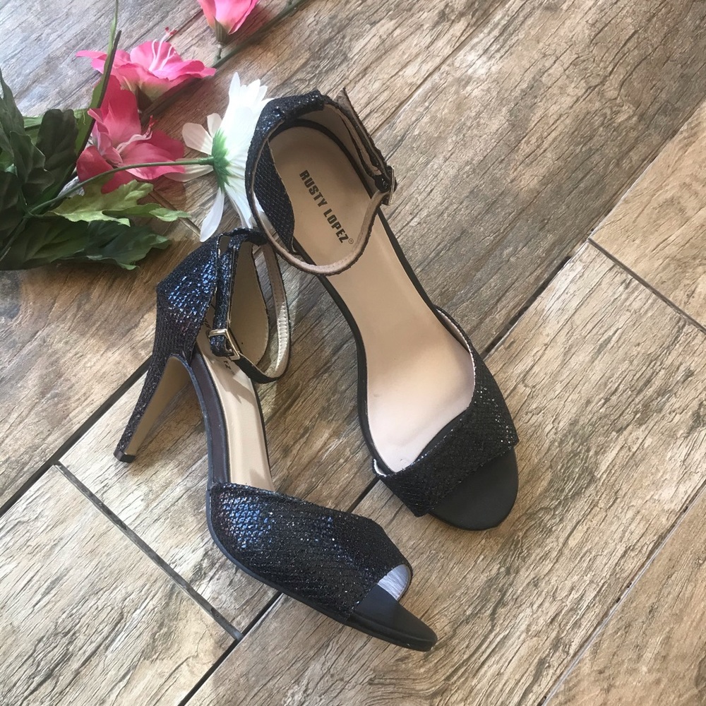 🔹😍4/$20 Rusty Lopez High Heeled Sandals Size 10